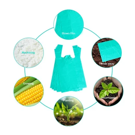Degradable plastic packaging bags Degradable plastic packaging bags